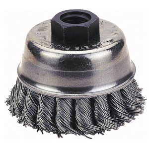 METAL WIRE CUP BRUSH – GOOD QUALITY CARBON STEEL 4.5 INCHES
